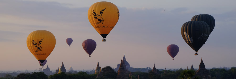 balloon over bagan