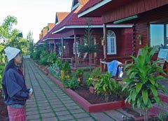 hill top hotel facade