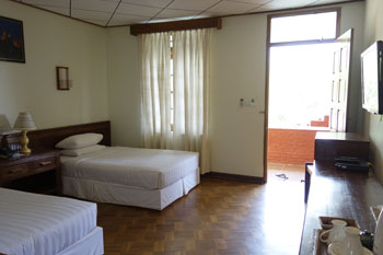 superior room sky palace hotel bagan myanmar