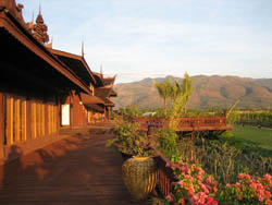 verande inle resort lac inle