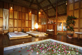 Spa du Inle Lake view