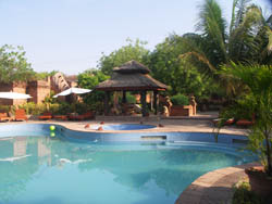 piscine hotel kaday aung Bagan
