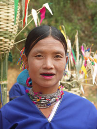 femme loi a kentung triangle d'or birmanie