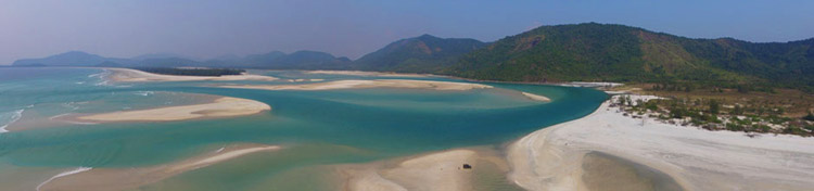 plage proche de Dawei