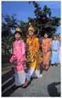 photo cérémonie de novice au Myanmar