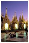 Shwedagon Pagoda , Yangon, Myanmar, Burma
