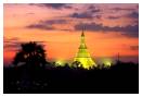 Pagode Shwemawdaw à Bago (Pégu) Myanmar - Birmanie