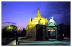 Pagode in Bagan bei Nacht (Birma)