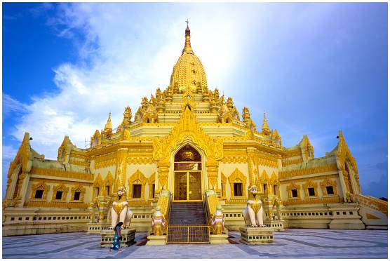 Pagode de la dent sacrée, Yangon, Myanmar