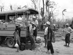 déchargement camion de riz