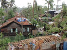 quartier de la gare de yangon apres le passage du cyclone nargis