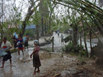 dechargement du riz à chaung taung