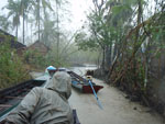 arrivee à taung chaung