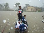 depart en bateau pour Taung chaung dans le delta