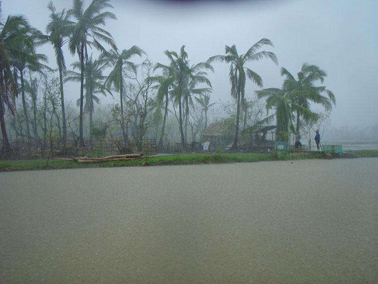 trajet en bateaux pour Taaung chaung