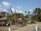 village de Kyaik Let maison détruite