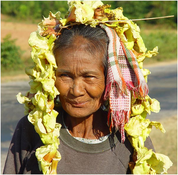 vendeuse fleur pour manger