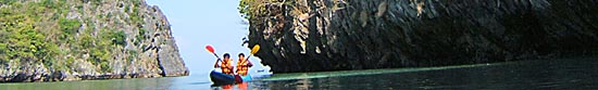 kayak dans les îles mergui