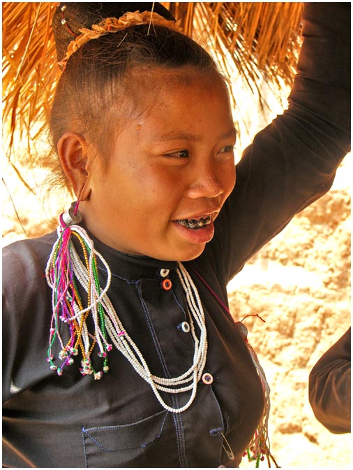 woman from han ethnic group in myanmar