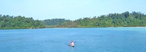 kayak de mer dans les iles mergui