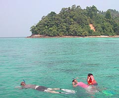 snorkling mergui birmanie