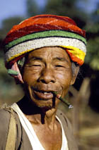 homme tribus nord état shan myanmar